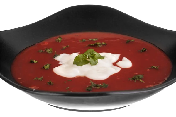 Tomatensuppe — Stockfoto