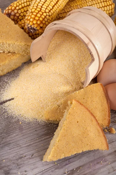 Corn bread — Stock Photo, Image