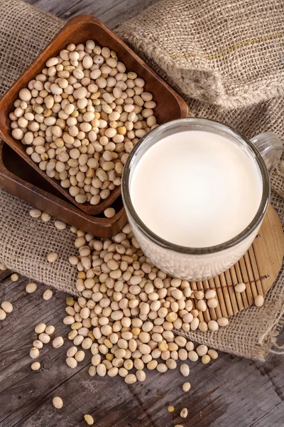 Alimentos saudáveis, soja — Fotografia de Stock