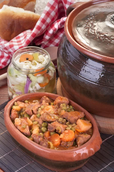 Traditional goulash or pork stew — Stock Image Traditional goulash or pork stew Royalty Free Stock Images