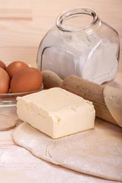 Batter preparation — Stock Photo, Image