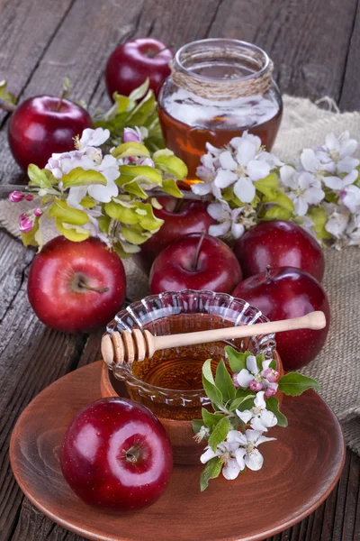 Appels en honing — Stockfoto