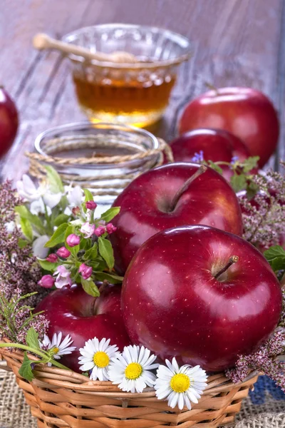 Appels en honing — Stockfoto