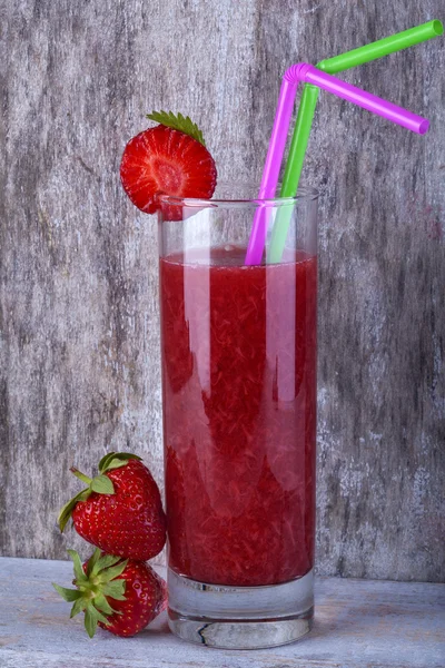 Strawberry juice — Stock Photo, Image