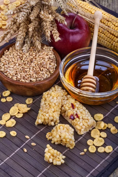 Ceral protein bars — Stock Photo, Image