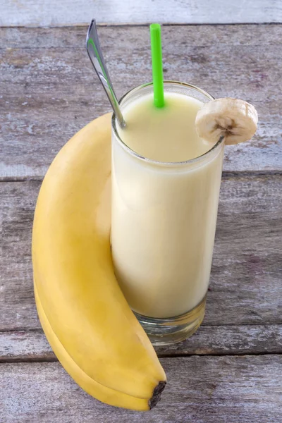 Banana smoothie — Stock Photo, Image