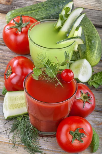 Grönsaksjuice — Stockfoto