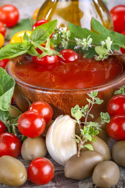 Tomatenketchup — Stockfoto