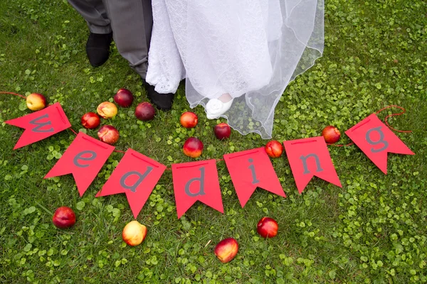 День свадьбы — стоковое фото