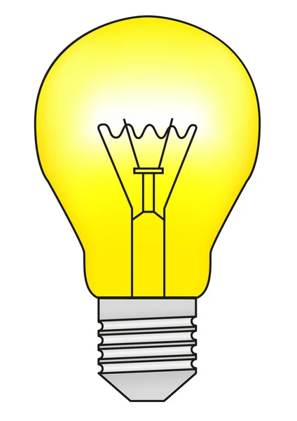 Lightbulb — Stock Vector