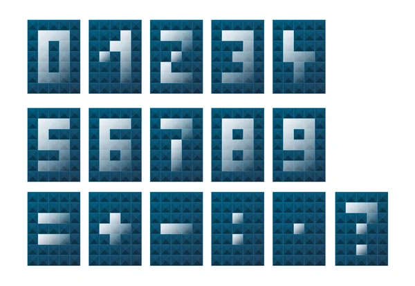 Números y símbolos matemáticos — Archivo Imágenes Vectoriales