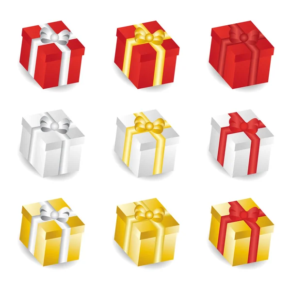 Set de regalo — Vector de stock