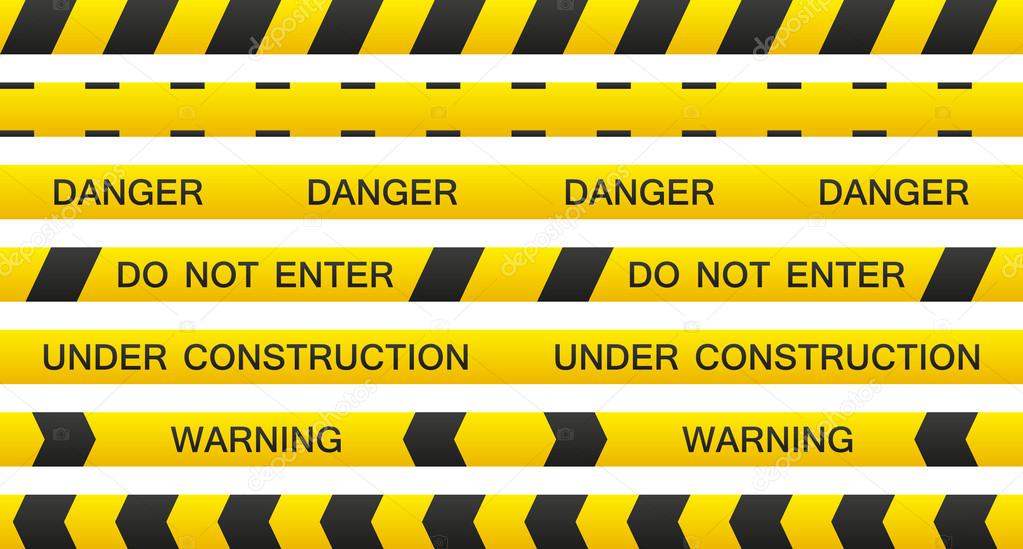 Warning Tape Set