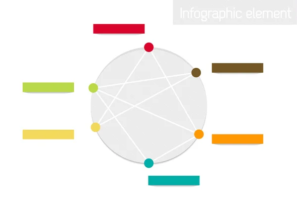 Kreisdiagramm — Stockvektor