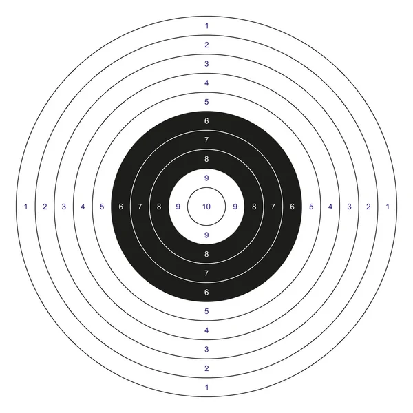 Klasik bullseye hedef