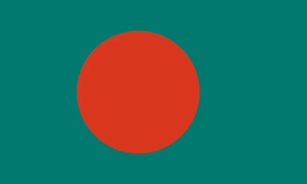 Bandera de Bangladesh — Archivo Imágenes Vectoriales