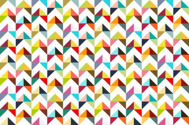 seamles renkli üçgen desen