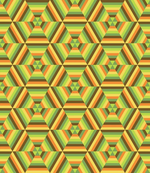 Seamless hexagonal pattern — Stock Vector