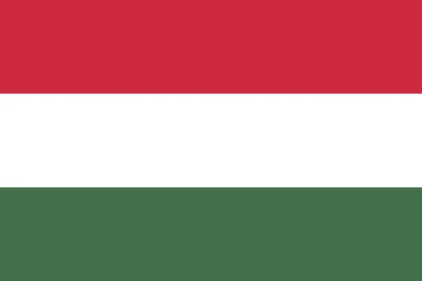 匈牙利国旗 — 图库矢量图片