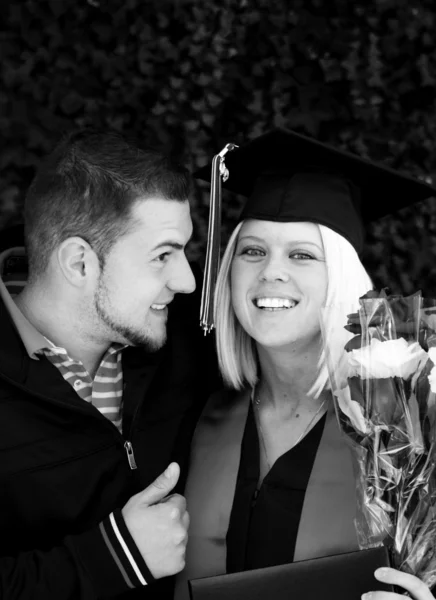 Amore per la laurea Foto Stock