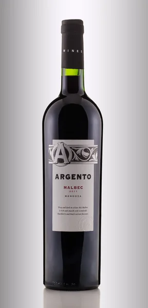 Bottle of Argento Malbec 2011 — Stock Photo, Image