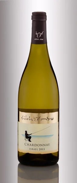 Wine Shiloh Chardonnay 2011 — Stock Photo, Image