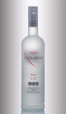 şişe votka özel şeftali