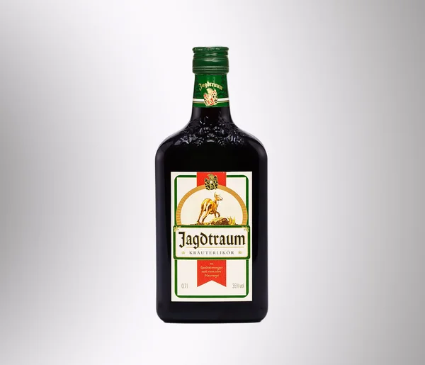 Bottle of Jagdtraum Bitter — Stock Photo, Image