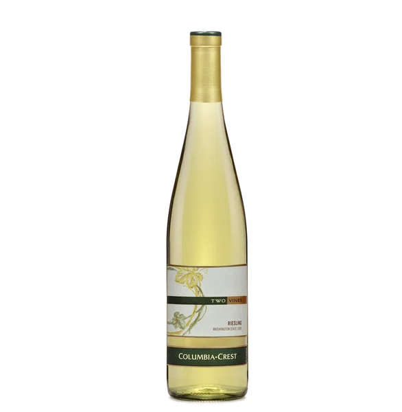 Twee wijnstokken riesling 2009 — Stockfoto