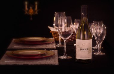 volkanik chardonnay şarabı