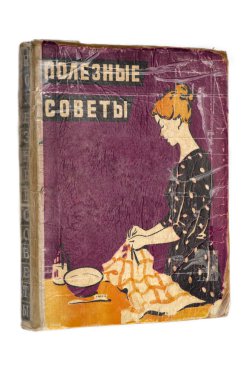 ciltli kitap Rus poleznyye sovety kullanılan