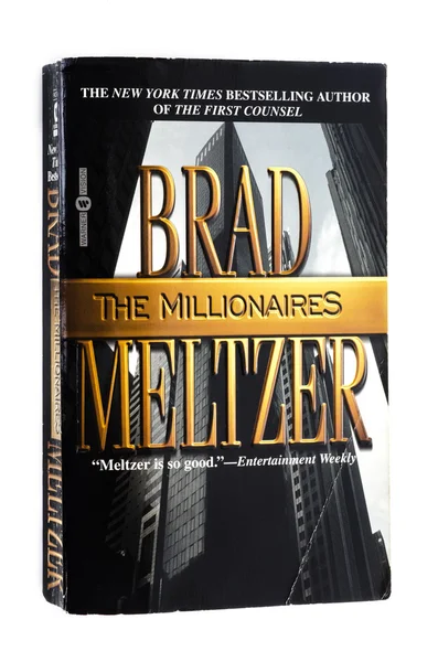 Used paperback The Millionaires by Brad Meltzer — Stock Photo, Image