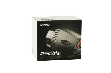 karton kutuda mini stüdyo flaş godox mini Master