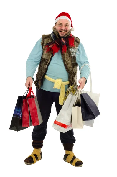 At crazy Xmas sale for homelessness — Stock Photo, Image