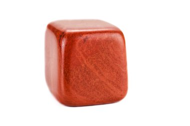 Red jasper polished stone clipart