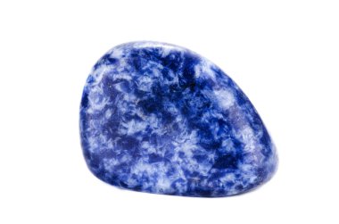 yüksek cilalı sodalite mavi taş