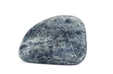 Obsidian snowflake polished stone clipart