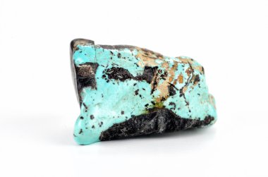 Turquoise tumbled stone clipart