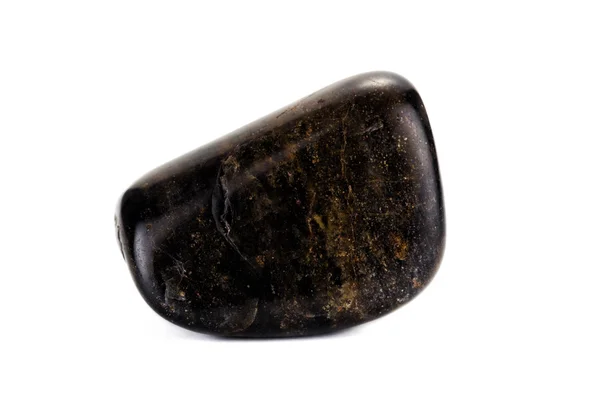 Black jasper tumbled — Stock Photo, Image