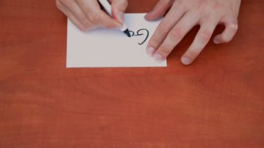 kelimeler-beyaz kağıda durma