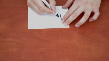 beyaz sayfa üzerinde lütfen kelime