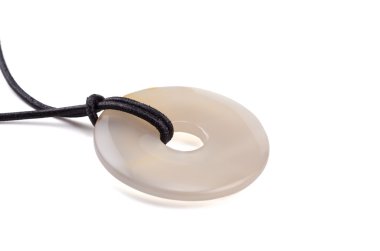 akik taş donut deri katarı