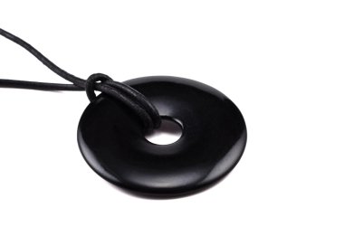 siyah akik donut deri katarı