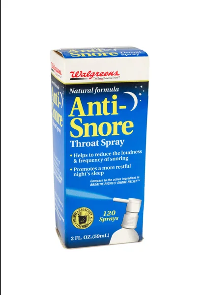 Anti-Snore Throat Spray 59ml 120 — Stock Photo, Image