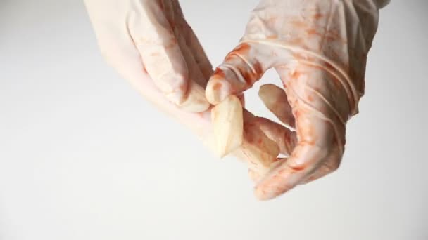 How to beat off with latex gloves How to beat off with latex gloves