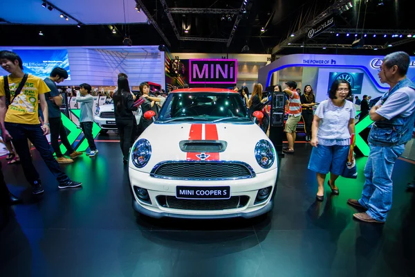 Mini cooper s samochód 30 międzynarodowych Expo silnika Tajlandia — Zdjęcie stockowe