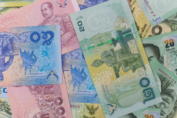 Close up of thai money — Stock Photo, Image