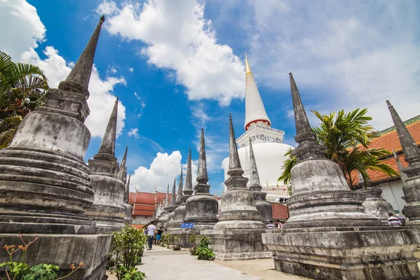 Wat Phra Mahathat Woramahawihan Nakorsrithammarat Thailand — Stock Photo, Image