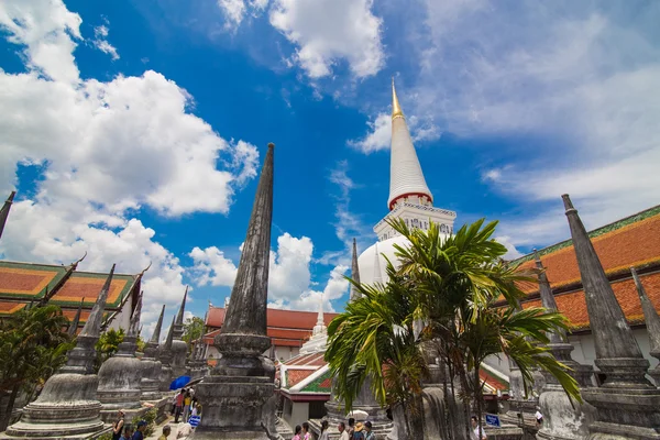 Wat phra mahathat woramahawihan nakorsrithammarat Tajlandia — Zdjęcie stockowe