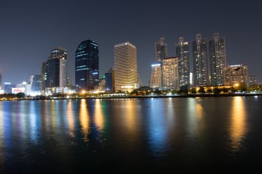 iş alan binalar Bangkok, Tayland 
